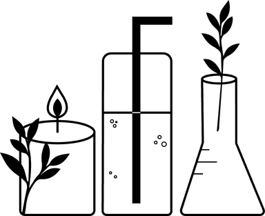 Candle and drink vessel brand mark